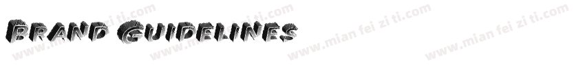 Brand Guidelines字体转换